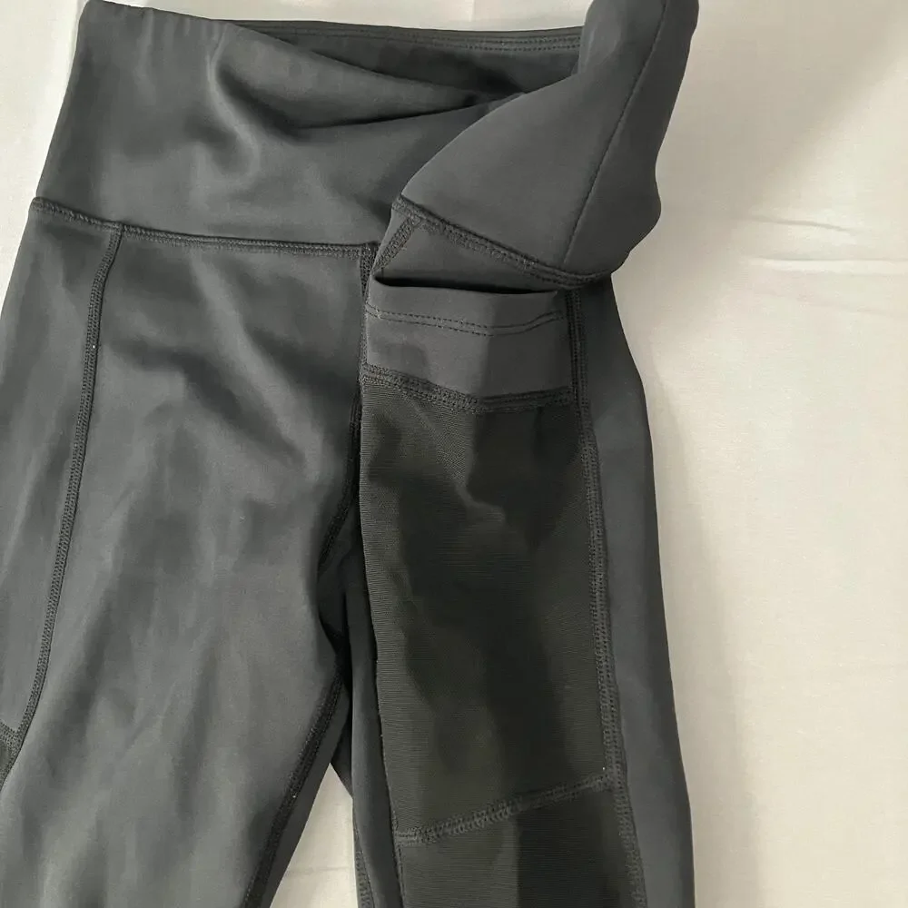 Flo Leggings Womens Small‎ High Waist Pocket Stretch Yoga Gym Athletic Pants